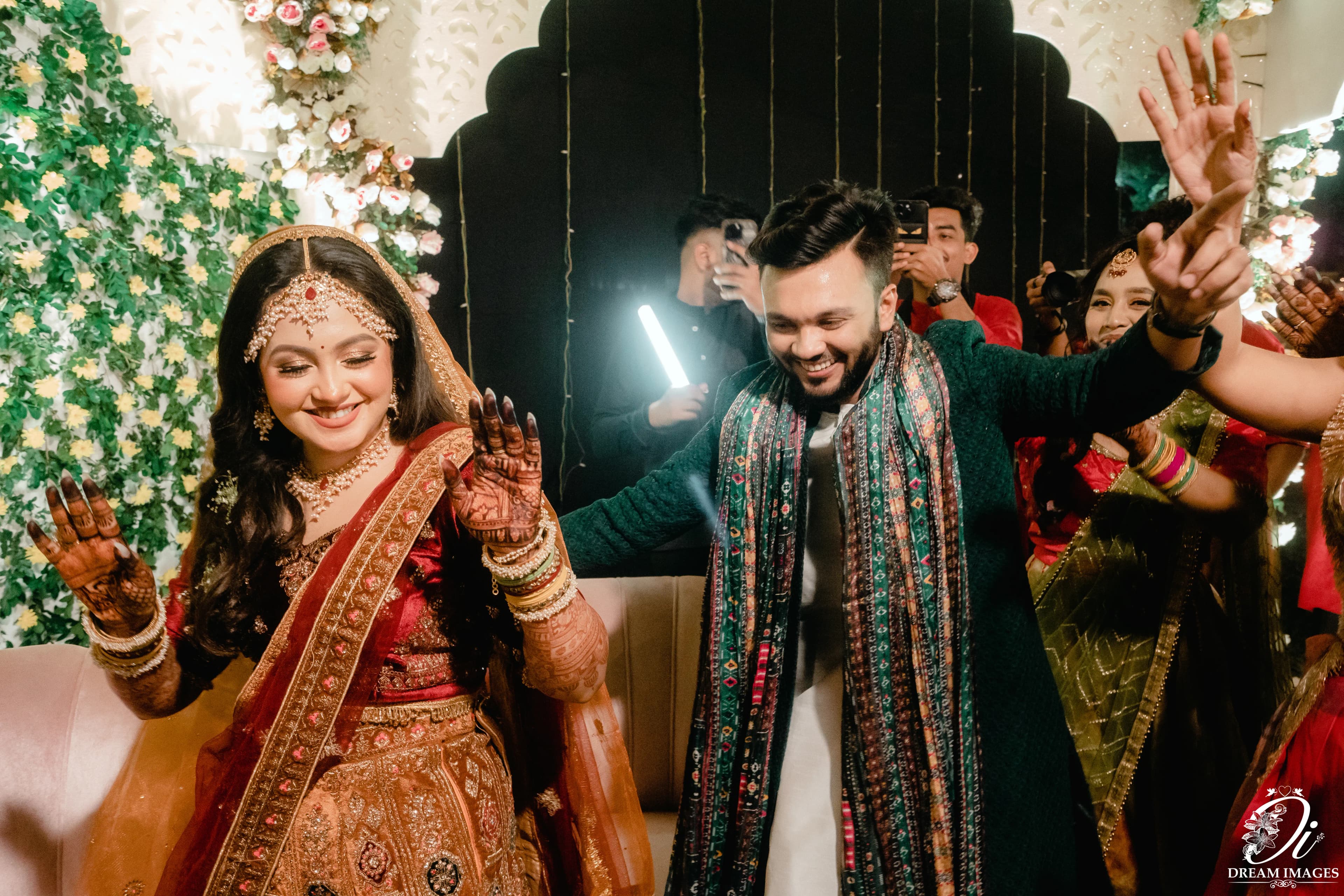 RS Fahim and Manjia, ceremony moment