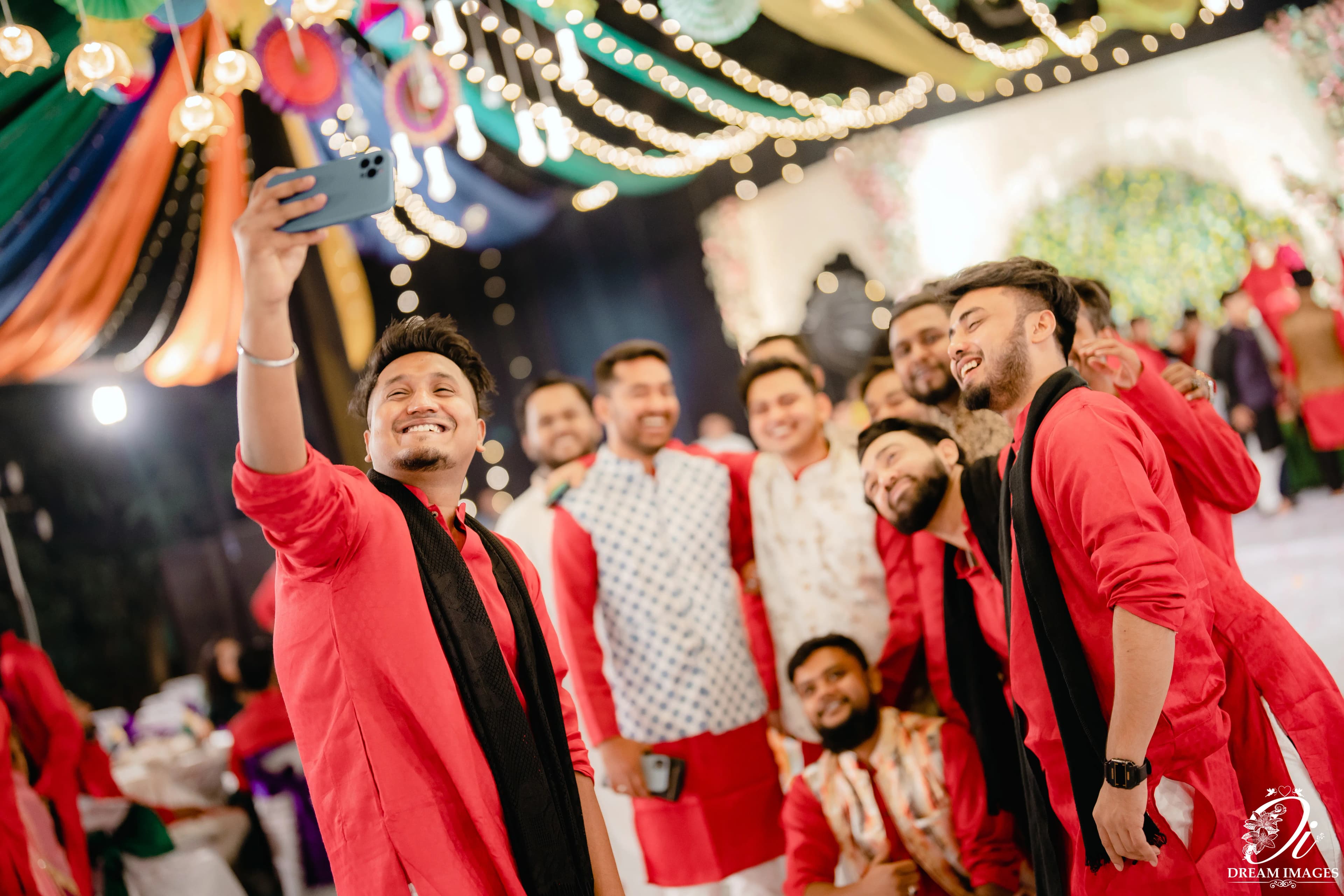 RS Fahim and Manjia, wedding portrait