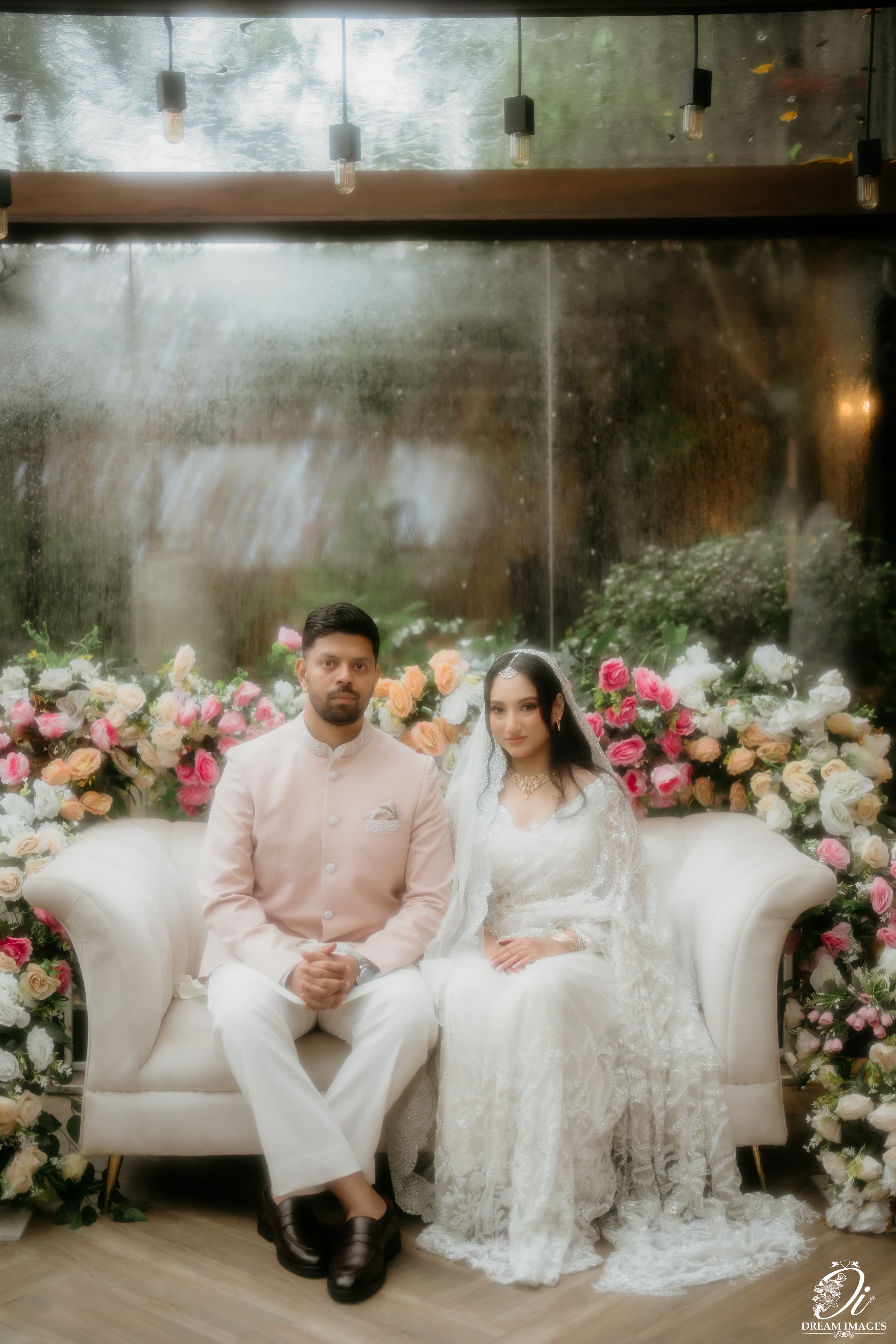 Raisa and Minhaj, portrait