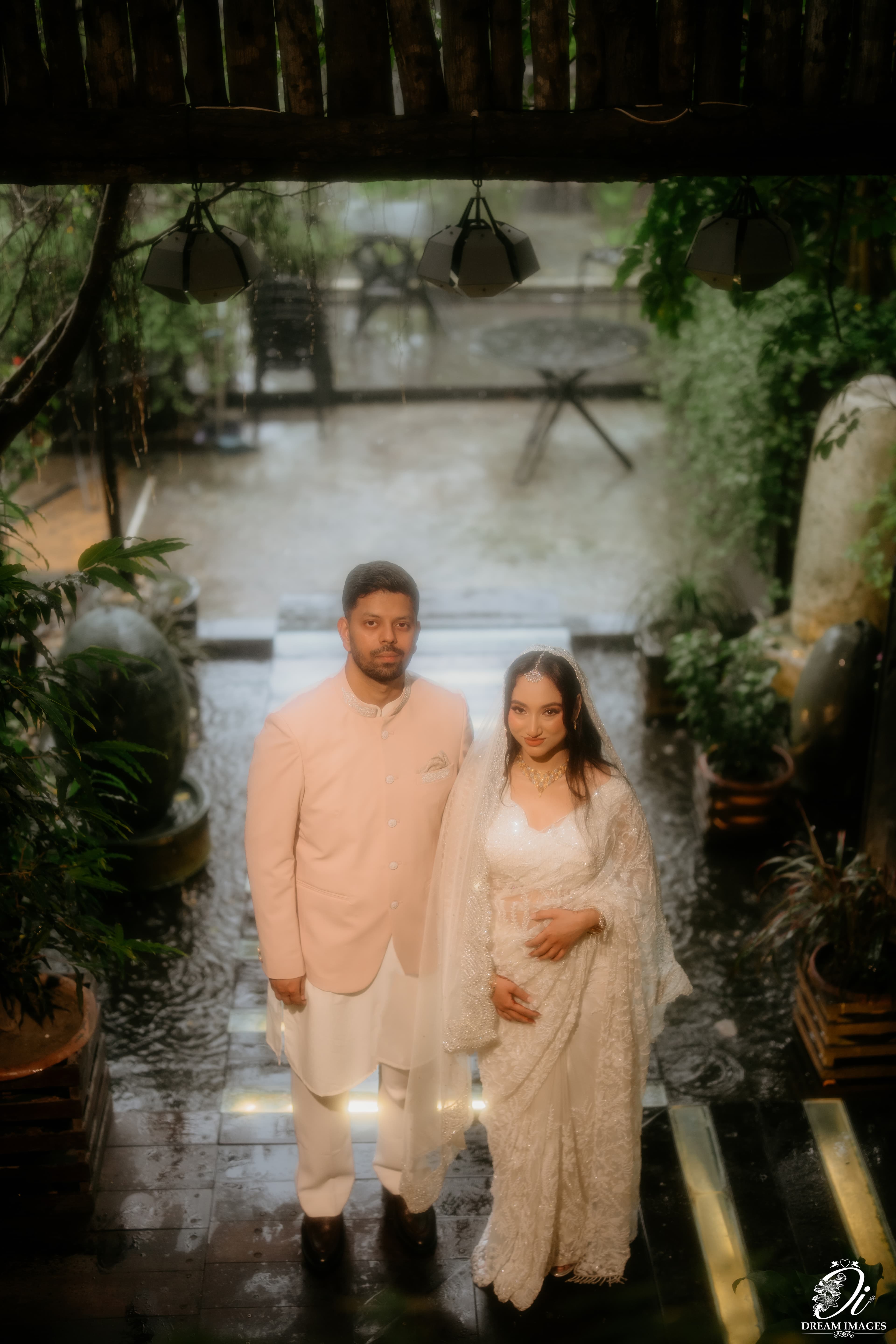 Raisa and Minhaj, candid portrait